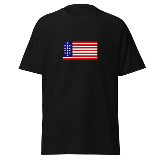 USA - French Alliance (1781) | American Flag Interactive History T-Shirt