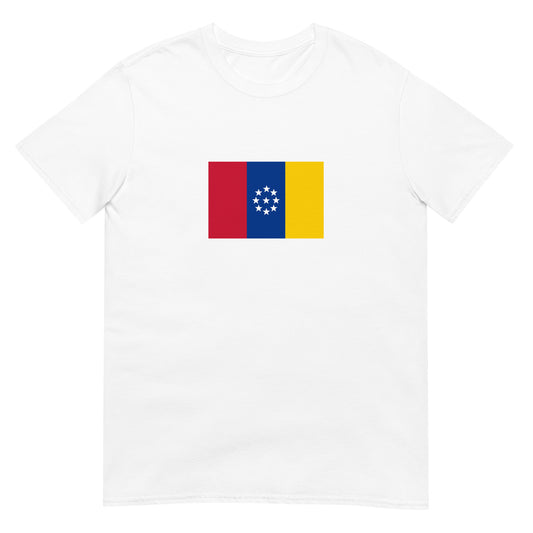 Colombia - United States of Colombia (1861-1861) | Historical Flag Short-Sleeve Unisex T-Shirt