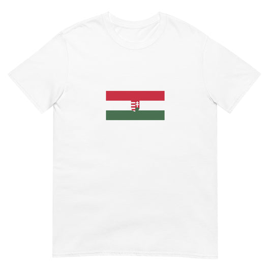 Hungary - First Hungarian Republic (1918-1919) | Historical Flag Short-Sleeve Unisex T-Shirt