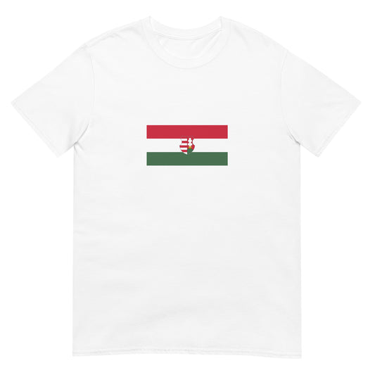 Hungary - Second Hungarian Republic (1946-1949) | Historical Flag Short-Sleeve Unisex T-Shirt