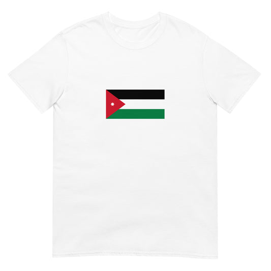 Jordan - Emirate of Transjordan (1921-1946) | Historical Flag Short-Sleeve Unisex T-Shirt