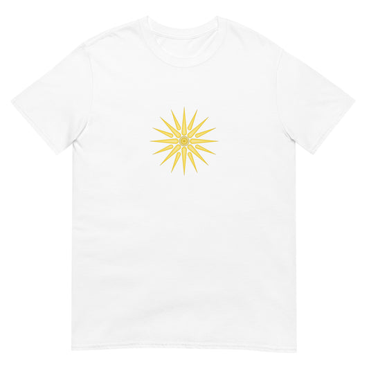 Macedonia - Kingdom of Macedonia (808 BC-148 BC) | Historical Flag Short-Sleeve Unisex T-Shirt