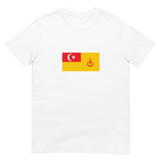 Malaysia - Sultanate of Selangor (1859-1965) | Historical Flag Short-Sleeve Unisex T-Shirt