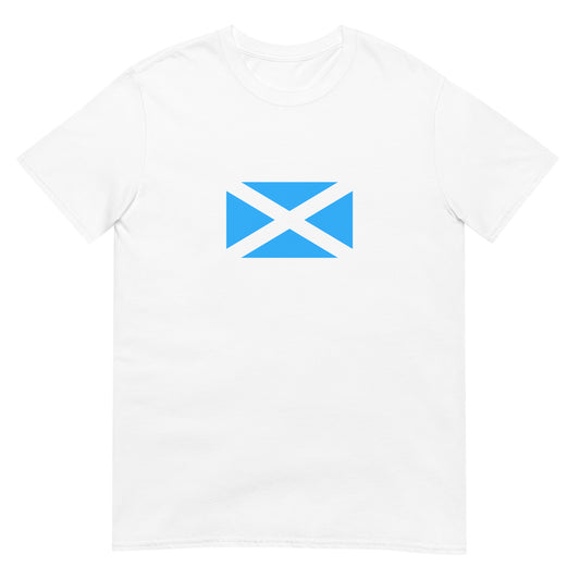 Scotland - Kingdom of Scotland (843-1707) | Historical Flag Short-Sleeve Unisex T-Shirt