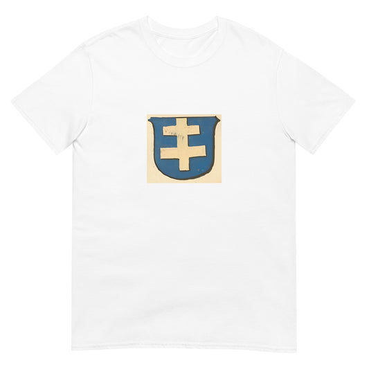 Serbia - Vlastimirovic Dynasty (610-960) | Historical Flag Short-Sleeve Unisex T-Shirt