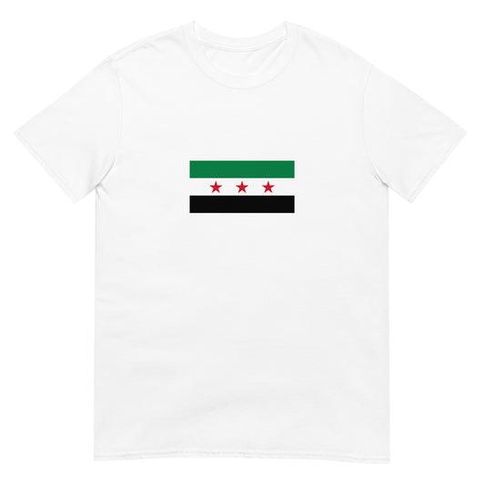 Syria - Syrian Republic (1930-1963) | Historical Flag Short-Sleeve Unisex T-Shirt