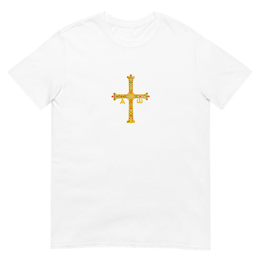 Portugal - Kingdom of Asturias (718-924) | Historical Flag Short-Sleeve Unisex T-Shirt