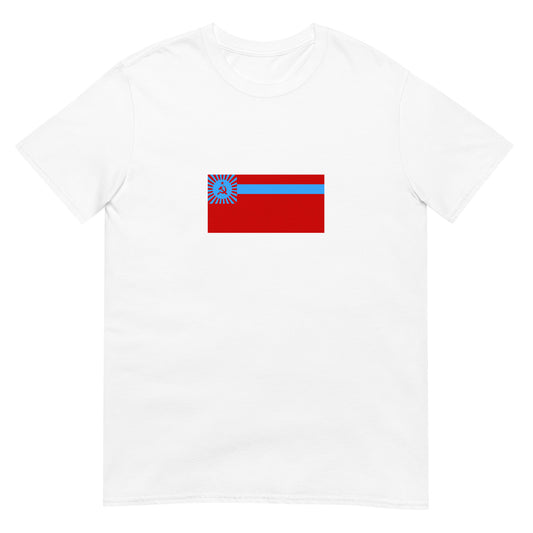 Georgia - Georgian SSR (1951-1990) | Historical Flag Short-Sleeve Unisex T-Shirt