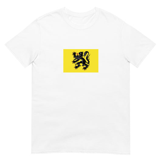 Belgium - Flanders Flemish Community | Ethnic Flag Short-Sleeve Unisex T-Shirt