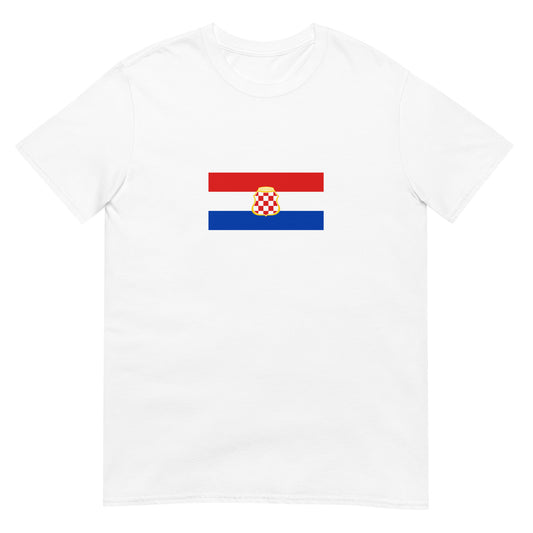 Bosnia Herzegovina - Bosnian Croats | Ethnic Flag Short-Sleeve Unisex T-Shirt