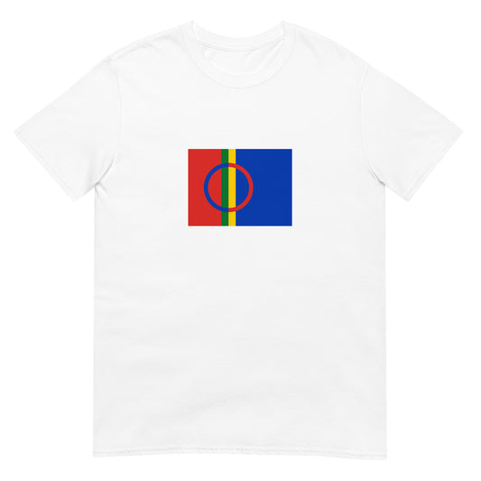 Finland - Sami people | Ethnic Flag Short-Sleeve Unisex T-Shirt