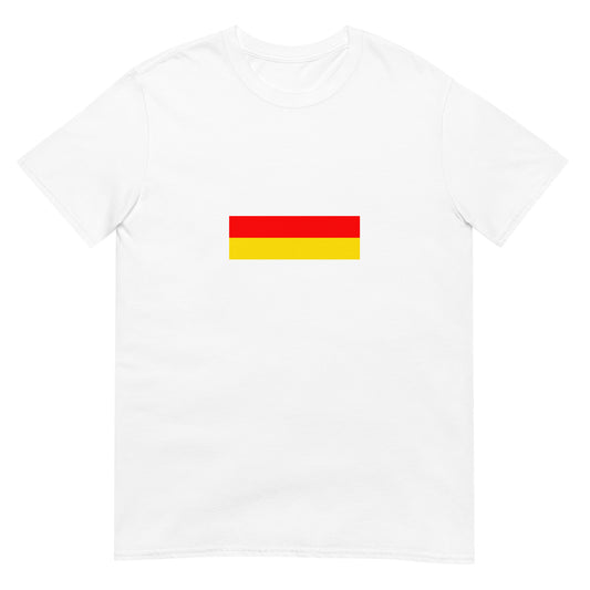 Georgia - Ossetians | Ethnic Flag Short-Sleeve Unisex T-Shirt