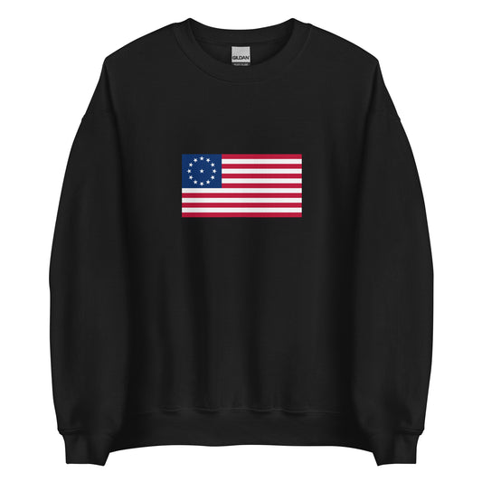 13 Stars & Stripes Cowpens Flag (1781) | American Flag Interactive History Sweatshirt