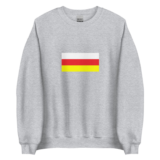 Russia - Ossetians | Ethnic Flag Interactive Unisex Sweatshirt