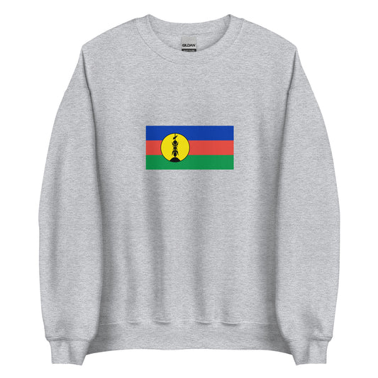 France - Kanak people | Ethnic French Flag Interactive Sweatshirt