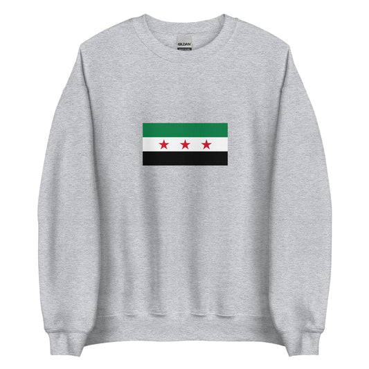 Syria - Syrian Republic (1930 - 1963) | Historical Flag Unisex Sweatshirt