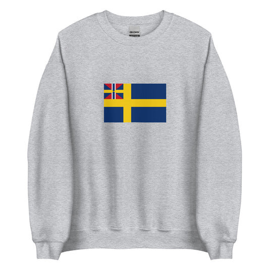 Sweden - United Kingdoms of Sweden and Norway (1814 - 1905) | Historical Flag Unisex Sweatshirt