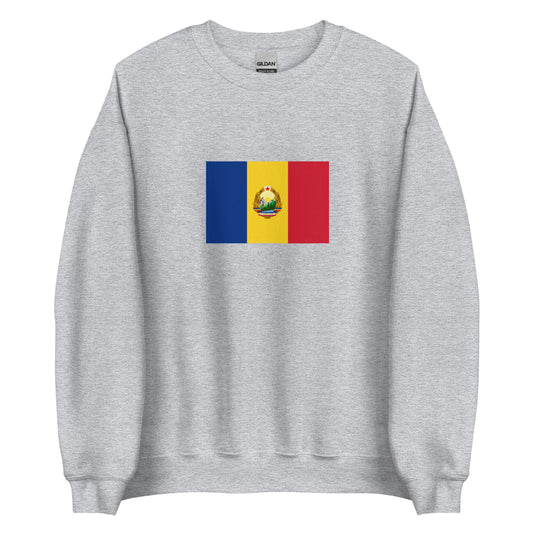 Romania - Socialist Republic of Romania (1947 - 1989) | Historical Flag Unisex Sweatshirt