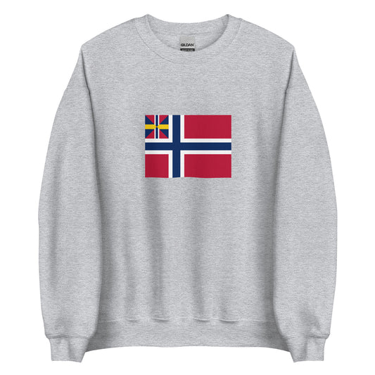 Norway - United Kingdoms of Sweden and Norway (1844 - 1899) | Historical Flag Unisex Sweatshirt