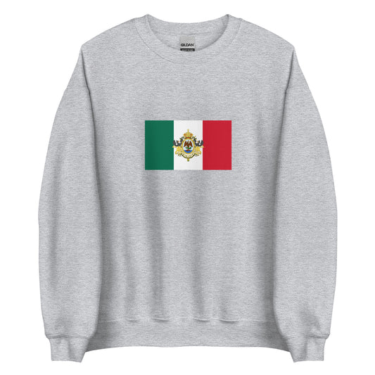 Mexico - Second Mexican Empire (1864-1867) | Mexican Flag Interactive History Sweatshirt
