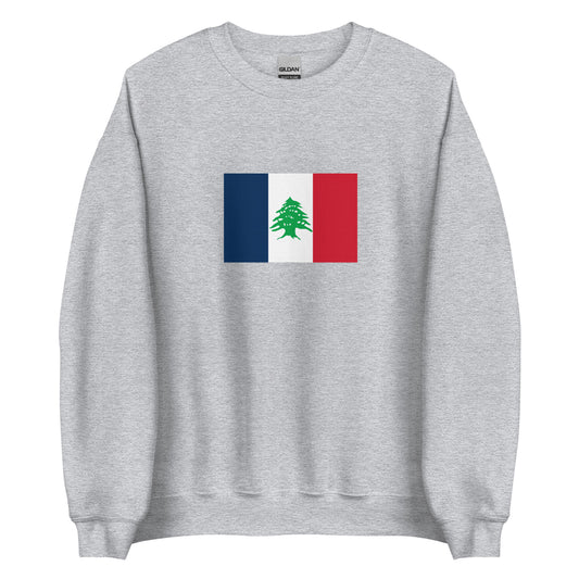 Lebanon - Greater Lebanon (1920-1943) | Lebanon Flag Interactive History Sweatshirt