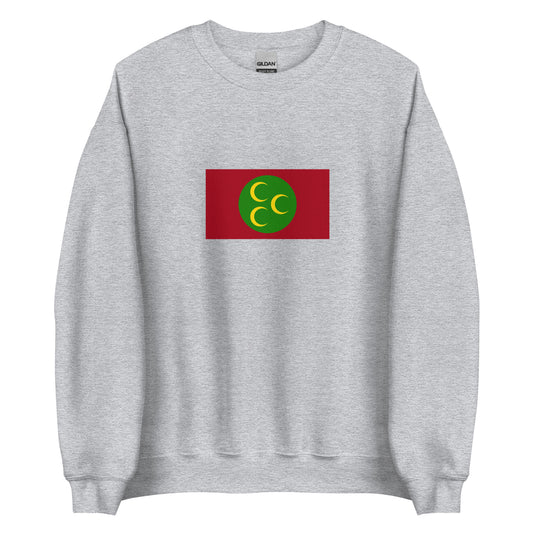 Jordan - Ottoman Syria (1516 - 1918) | Historical Flag Unisex Sweatshirt