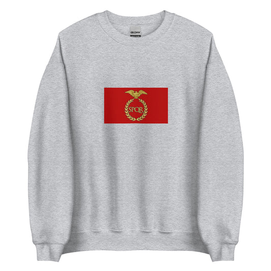 Roman Empire (27BC-395AD) | Italy Flag Interactive History Sweatshirt