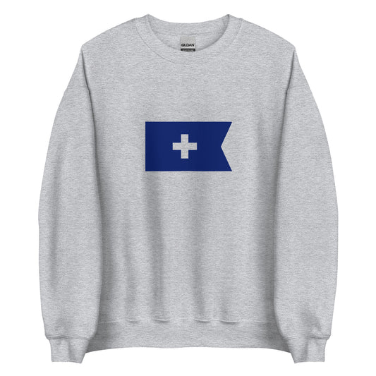 Bosnia Herzegovina - Banate of Bosnia (1154 - 1377) | Historical Flag Unisex Sweatshirt